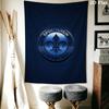 Fc Olympia Darmstadt Wandteppich Ästhetischer Wandbehang Bedruckte Stoffdecke Dekorative Wandteppiche für Schlafzimmer Wohnzimmer Heimdekoration