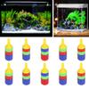 10pcs Aquarium   Stone,   Stone Bubble Cylinder Release Oxygen Increased Diffuser High Efficiency Ventilation Cleaning   Pump Accessories for Aq