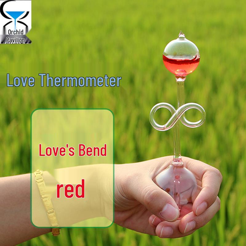 Love Heart Thermometer: Novelty Prank Toy and Ornament Gift