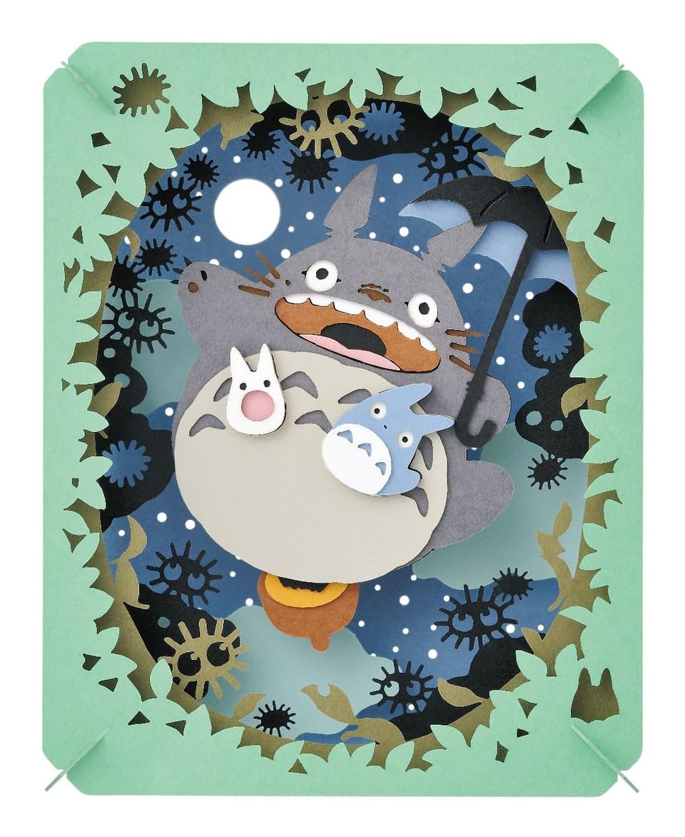 Ensky Paper Theater My Neighbor Totoro Moonlit Sky PT-048X