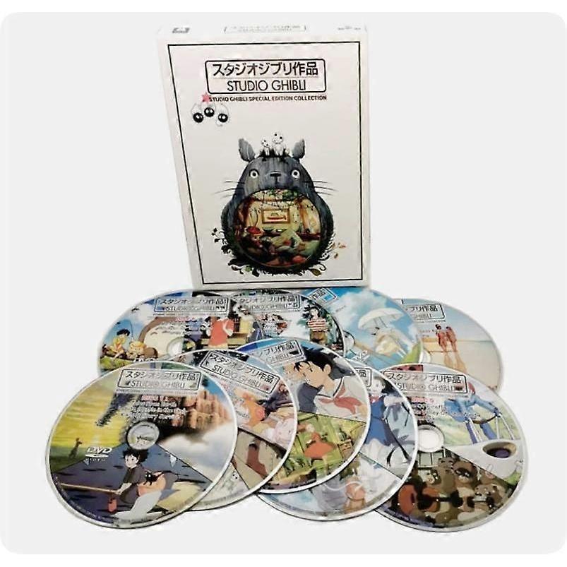 Studio Ghibli Film Collection 9DVD Englische Version 25 Filme Box-Set Film Alle Regionen
