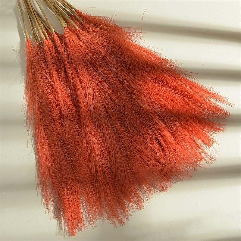 55cm Artificial Reed Pampas Grass Fake Flower Decorative Arrangement for Living Room Wedding Floor Decoration Artificial Plant