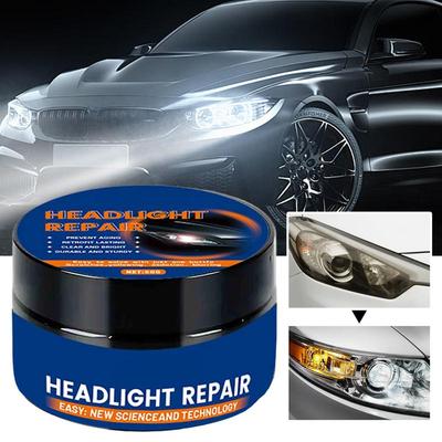 Headlight Cleaning Kit Long-Lasting UV-Resistant Headlamp Restoration Kit Remove Oxidation Headlight Polish Liquid