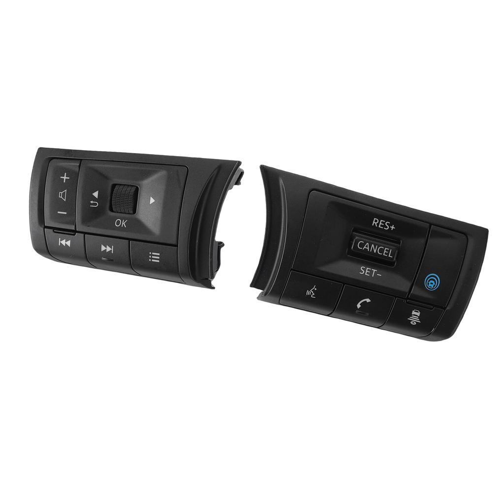 Steering Wheel Audio Volume Cruise Control Switch Multifunction Replacement for Rogue 2021 2023 255506RF6B