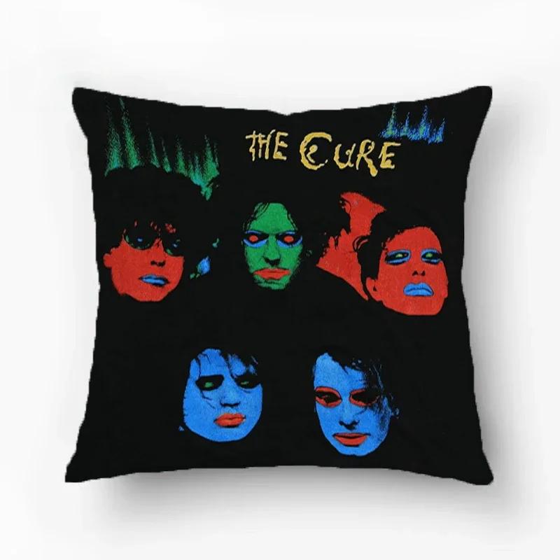 Home Decor Pillow Covers Furniture Robert Smith Luxury Sofa Cushions Art Cushion Cover Decorative Pillowcases The Cure Pillows