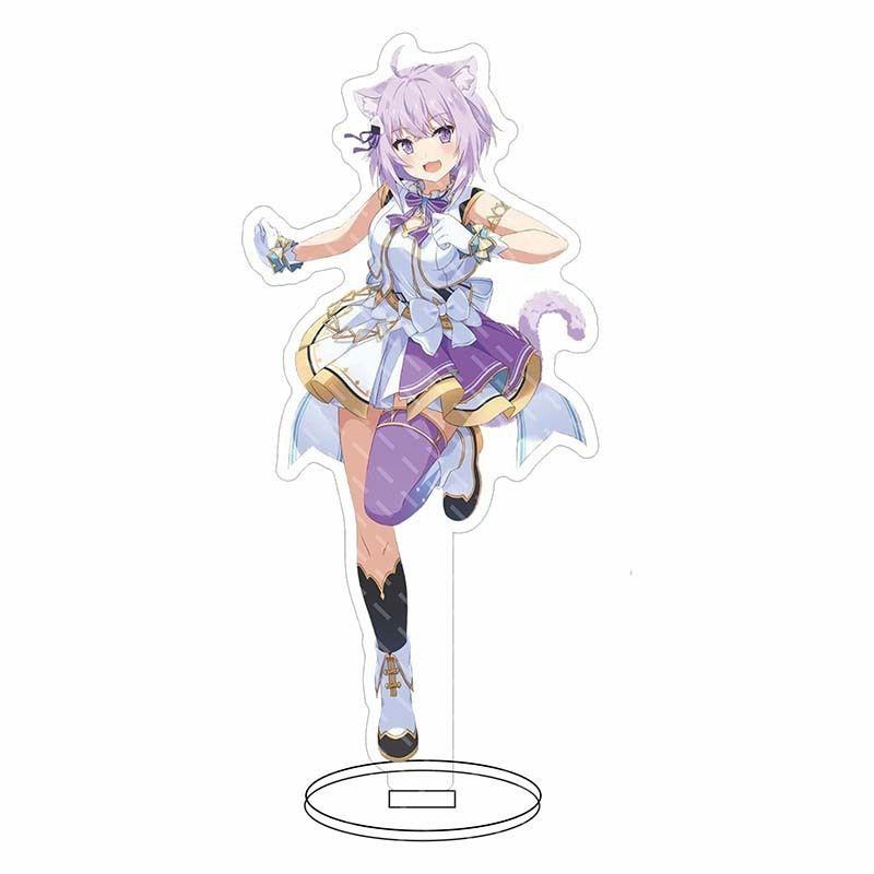 Hololive Vtuber Acrylic Stand Adorable Desktop Decor Featuring Fubuki Okayu Ayame Subaru Matsuri