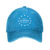 Make Europe Great Again Star Baseball Caps Vintage Distressed MEGAEU Snapback Hat Unisex Outdoor Workouts Adjustable Hats Cap