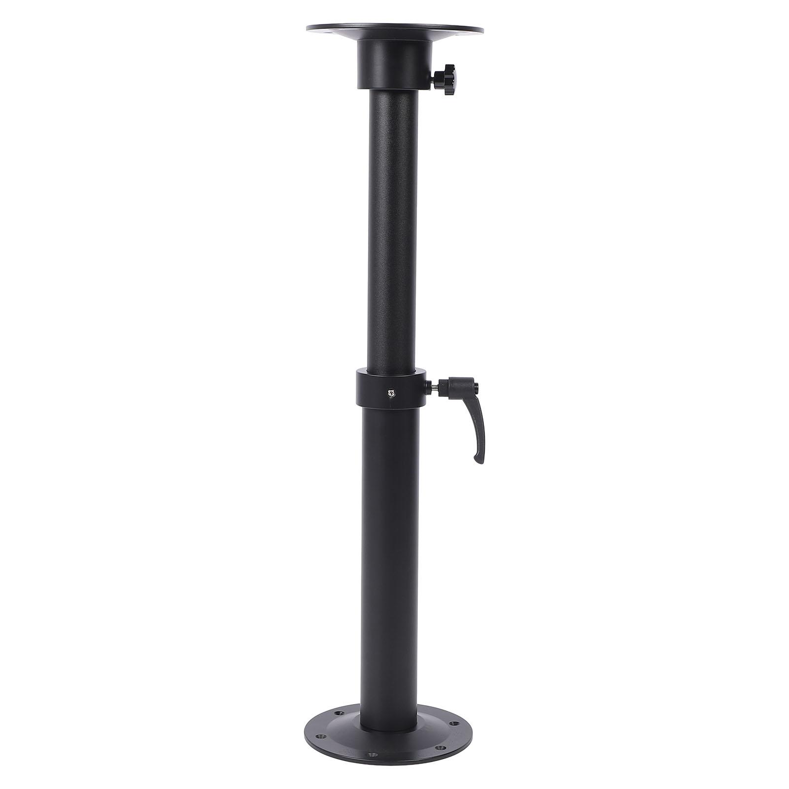 

RV Table Leg Base Set 450 to 725mm Adjustable Detachable Aluminum Alloy Table Leg Pedestal Mount for Campervan Pontoon
