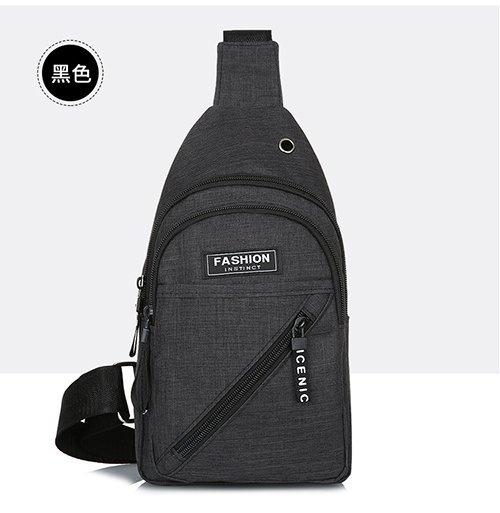 New men's breast bag, casual hiking multi-purpose chest shoulder messenger bag men's backpack