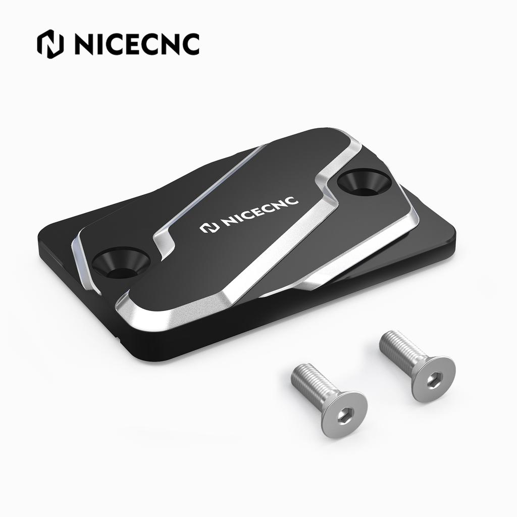 NICECNC Front Brake Oil Fluid Reservoir Cover Cap For Suzuki DRZ400S 2000-2017 DRZ400SM 2005-2017 DR-Z 400 S DR-Z 400 SM