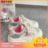 Spring new dopamine ugly cute big head bread shoes women's thick soles increase height casual cute children