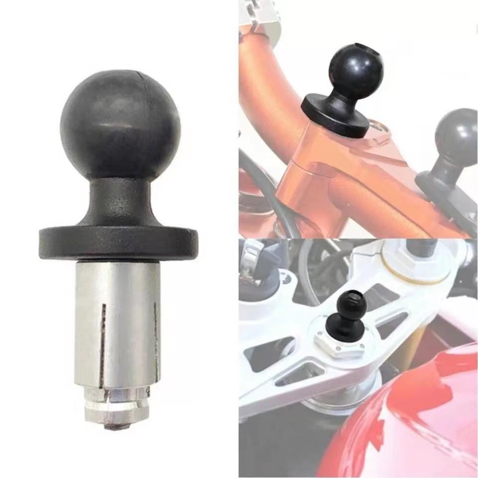 Alloy Aluminum Durable Hollow Ball Head Expansion Screw Base For Motorcycle Mounting Device