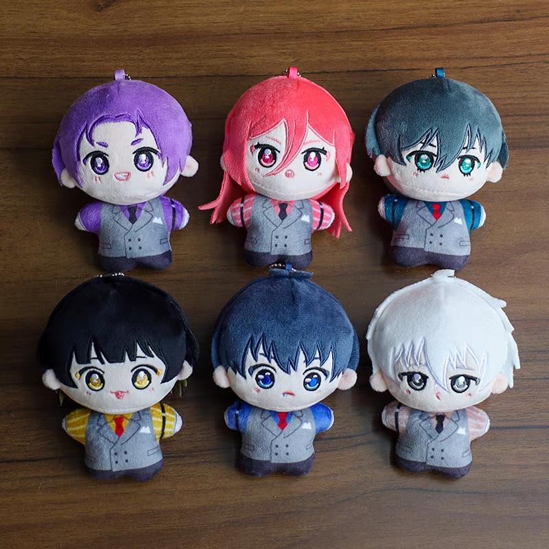 Bambole di Peluche Blue Lock Bachira Meguru Itoshi Rin Isagi Yoichi Mikage Reo Nagi Seishiro Ciondolo Anime Figura Cartone Animato Peluche