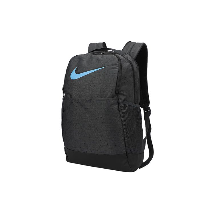 Nike BRSLA M Backpack 9.0 Material Slub Iconic Logo Fabric Men Backpacks Black DA2276-070 Black