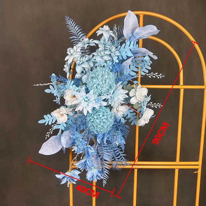 Silk Floral Wedding Aisle & Wall Decoration
