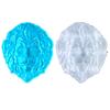 Semi-stereoscopic Lion- Head Wall Ornaments Drop Glue Mold Diy Wall Pendant Desktop Decoration Epoxy Silicone Mold