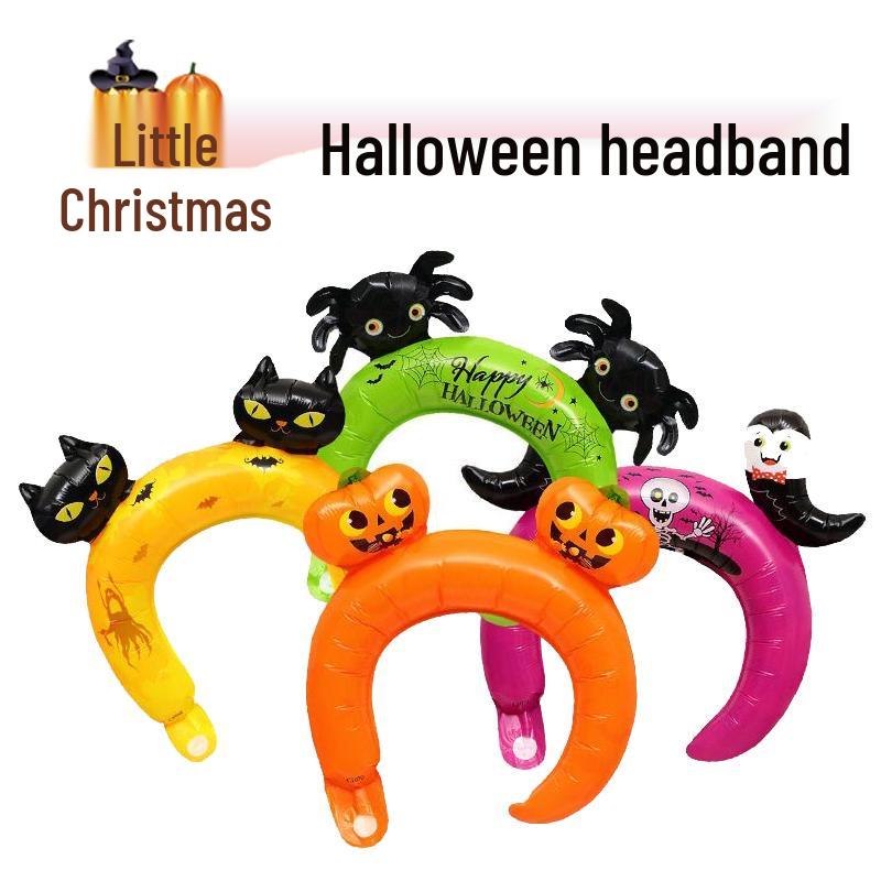 Halloween Balloon Decorations Set for Mall, Pub, KTV, Classroom, and Party Horror Atmosphere