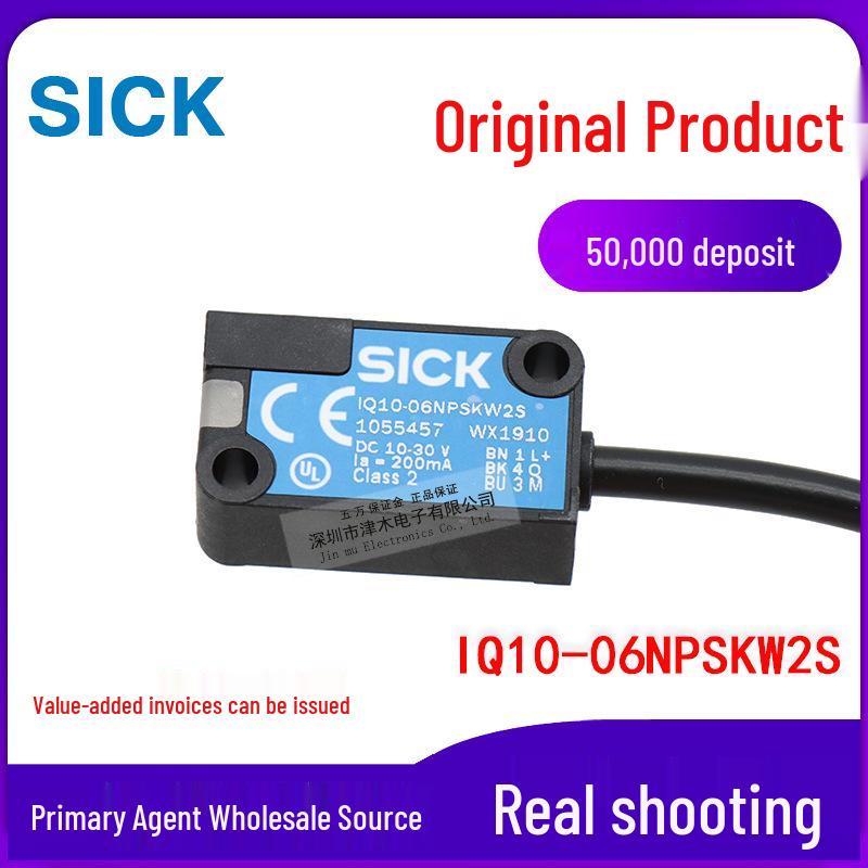 Proximity Sensor IQ10-06NPSKW2S PNP NO 3-Wire Square Sensor PNP 3-wire Normally Open