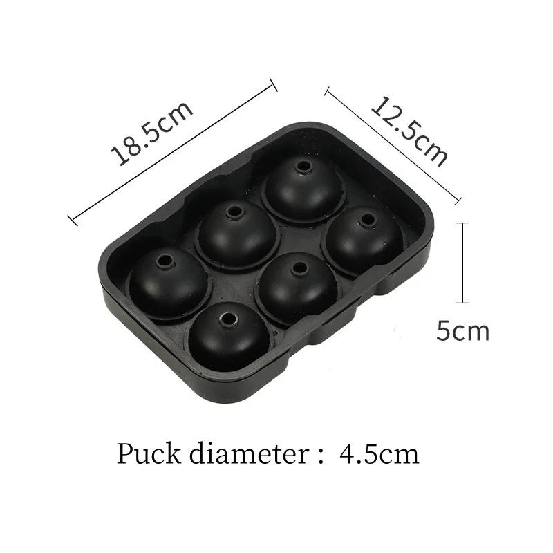 1/10PCS 4/6/8/15 Large Compartment Silicone Ice Cube Mold with Ice Ball Maker DIY Ice Tray for Home Kitchen Bar Freezer Tool