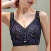 Sexy Lace Bra for Women Adjustable Bra Without Underwire Plus-size Gathering Bra