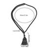 Women's Vintage Imitation Pearl Long Fringe Necklace, Elegant Sweater Chain Gift, Stylish Unisex Jewelry Pieces