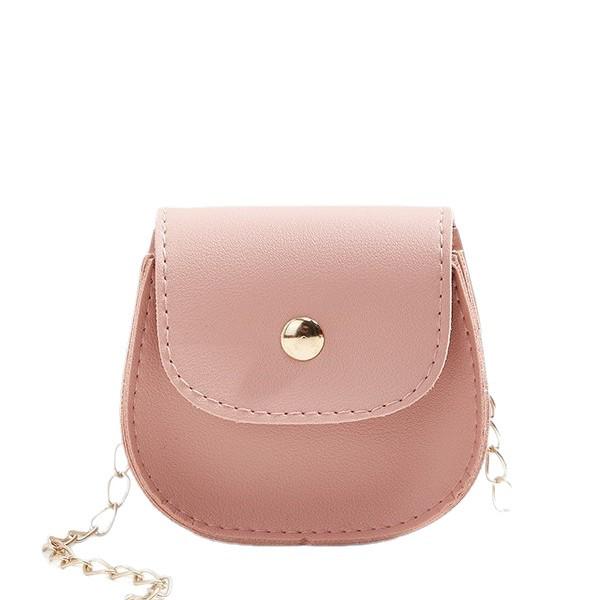 2025 Damen Mini Halbmond Crossbody Tasche mit Lippenstift-Kette