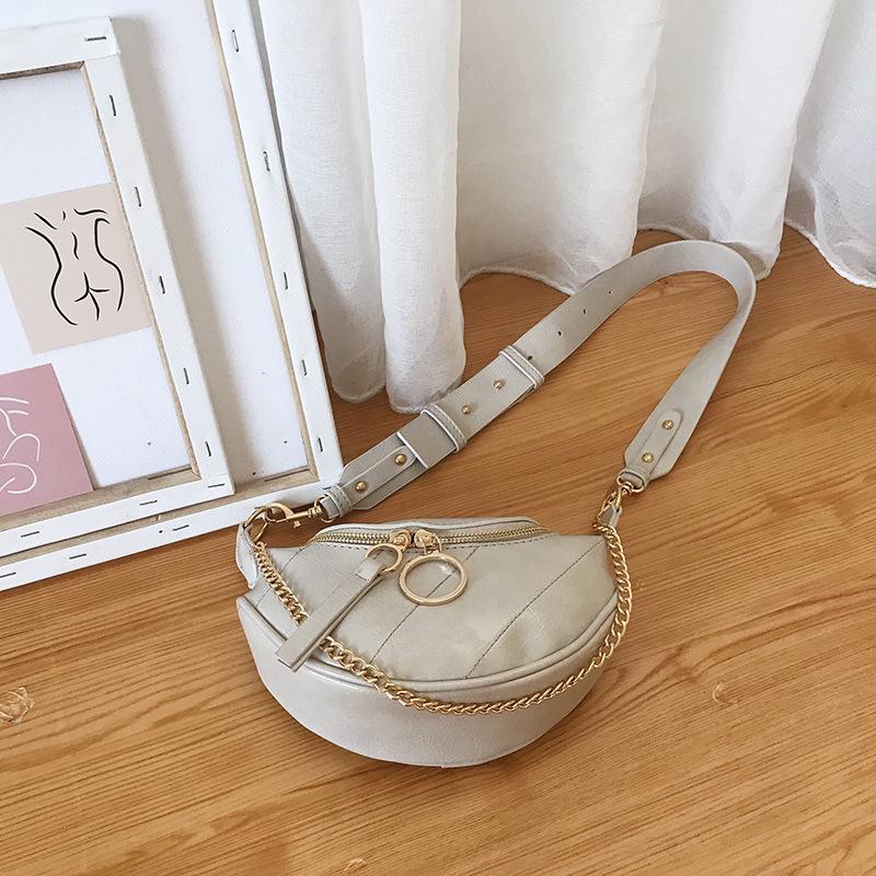 2023 Trendige Damen Crossbody Bauchtasche mit Kette