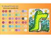 Doppelseitiger Glitzer-Marker: Zweifarbiger Aquarellstift mit weicher Spitze