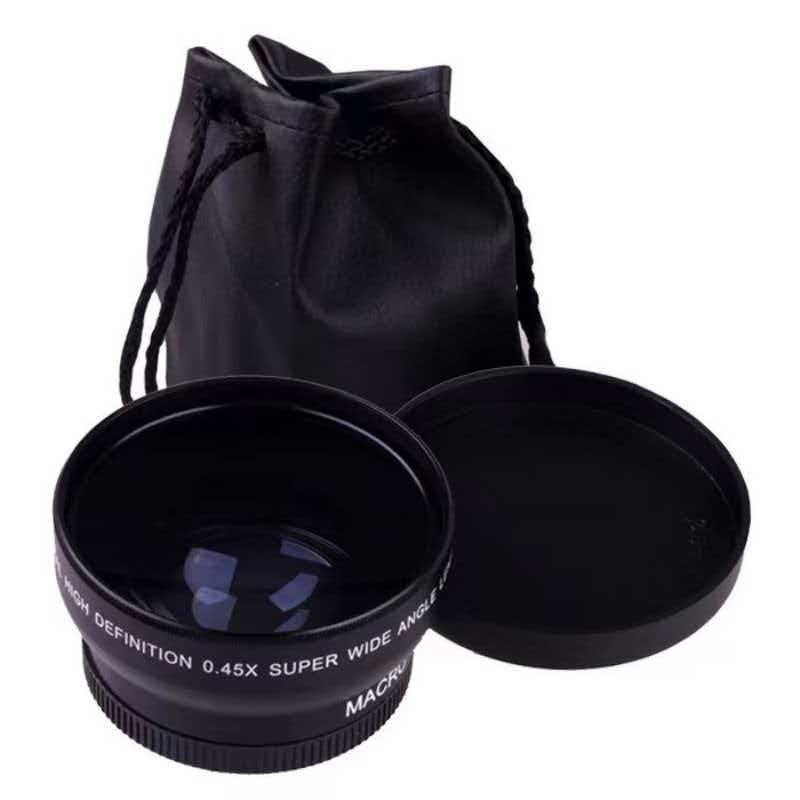 "55MM HD Wide Angle Macro Lens Replacement for Canon for Nikon for Sony Pentax Cameras"