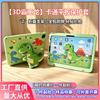 Suport rotativ la 360° Carcasă din silicon iPad Generația a 10-a 10,2 Inch Air 4/5/6/7 9,7 Design T-Rex Dinosaur Rezistentă la șocuri Acoperire completă