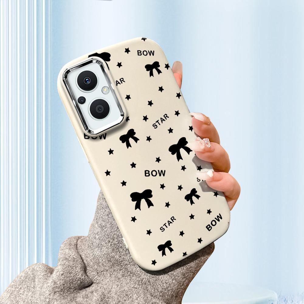 Pro Vivo V23 V25 V27 V29 V30 Y27S Y28 Y33S Y36 Infinix Hot30I Hot40 Tecno Spark20 Kreslená Černá Kočka Stříbrný Okraj Měkké Tekuté Silikonové Ochranné Pouzdro