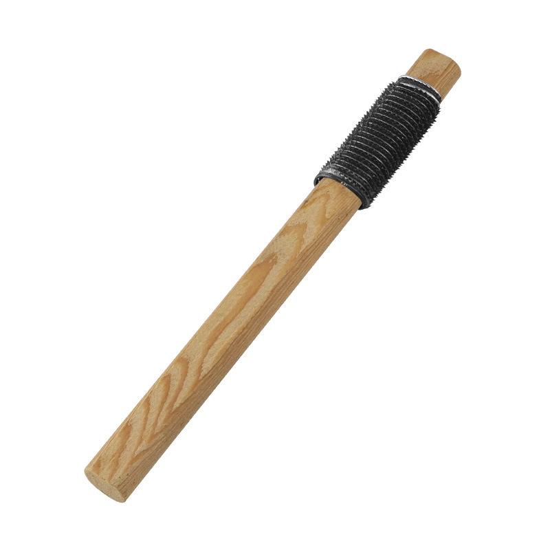 Wooden Handle Short Round Tire Repair File