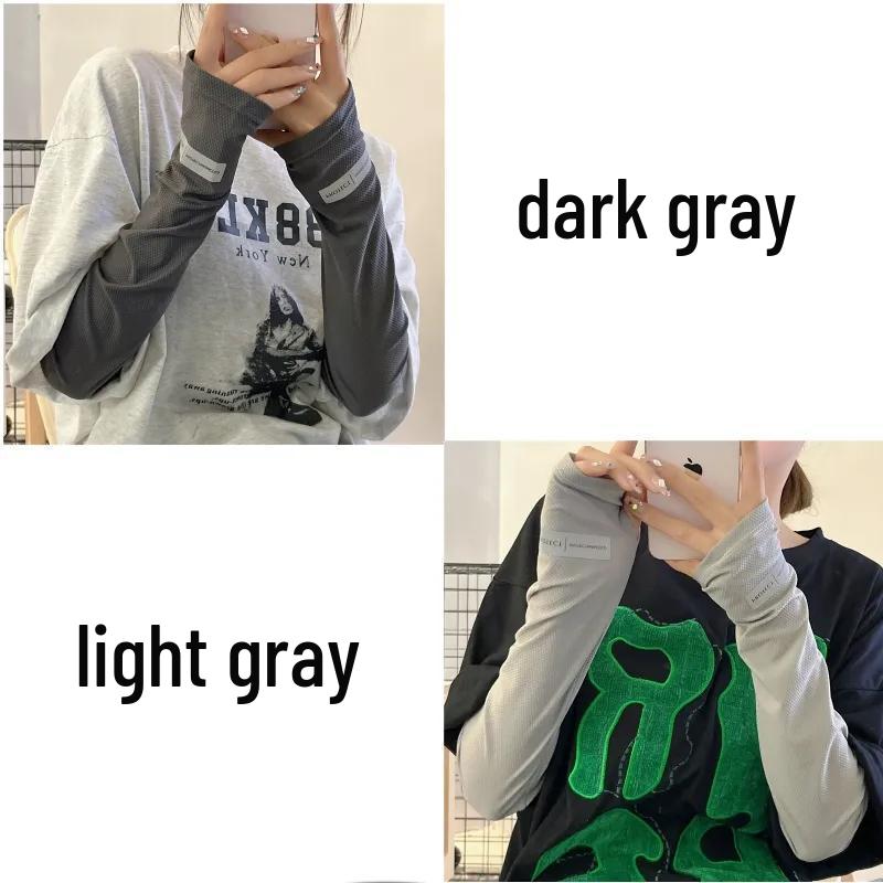 UV Protection Breathable Ice Silk Arm Sleeves for Cycling, Fishing, Driving, and Outdoor Sports