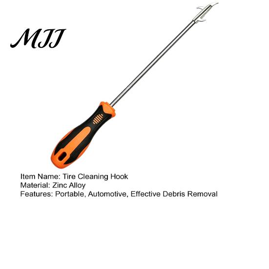 Stubborn Stone Remover for Tires Tire Cleaning Hook, Car Gap Buckle Groove Cleaner Universal Tool Automotive Repair