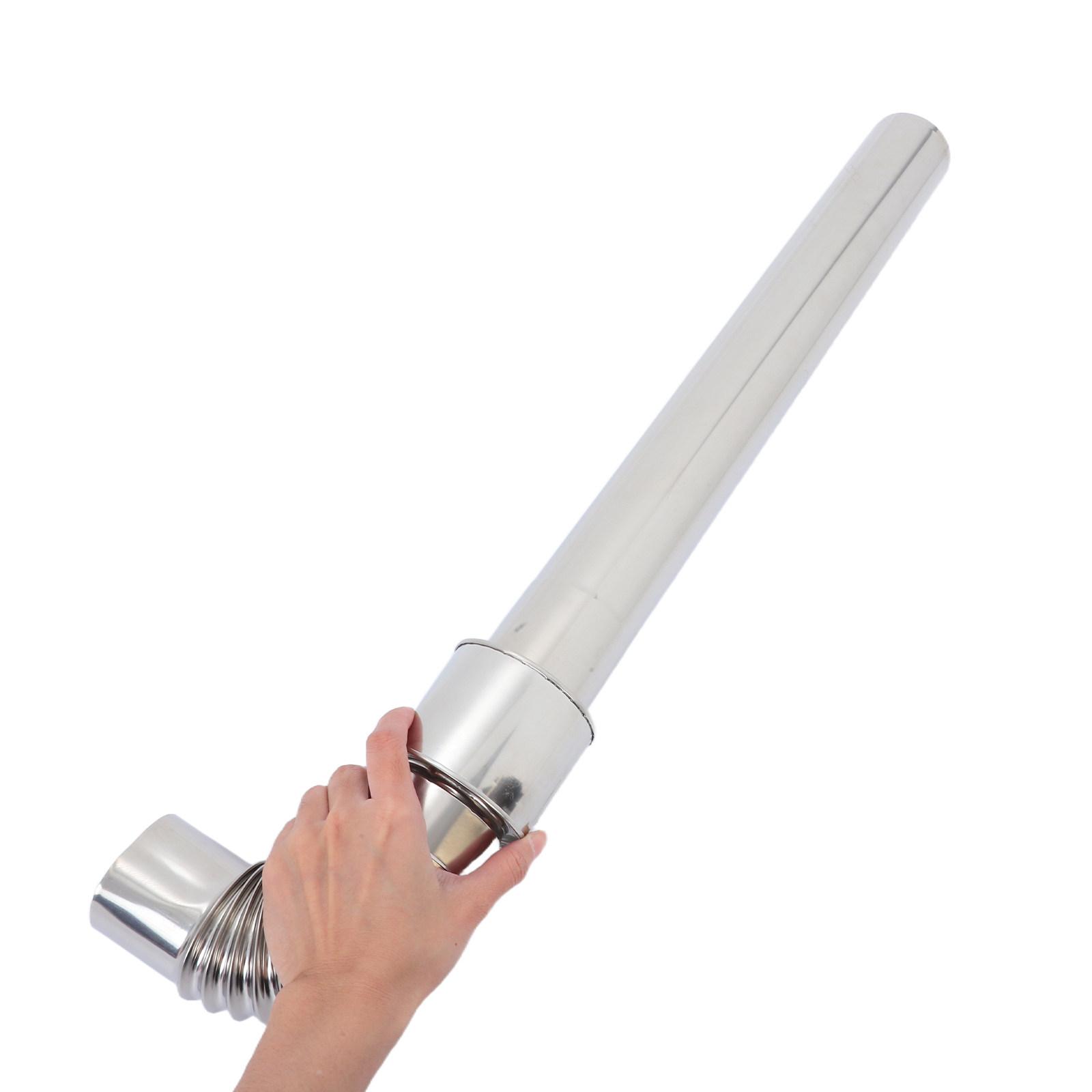 

1Set Stainless Steel Chimney Flue Pipe Straight Tube with 90 Degree Elbow Connector for Wood Stove Fireplace Boiler Ventilation China Mainland