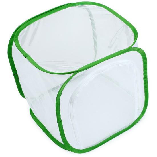 Skladacia sieťová klietka na kŕmenie motýľov na pestovanie terária