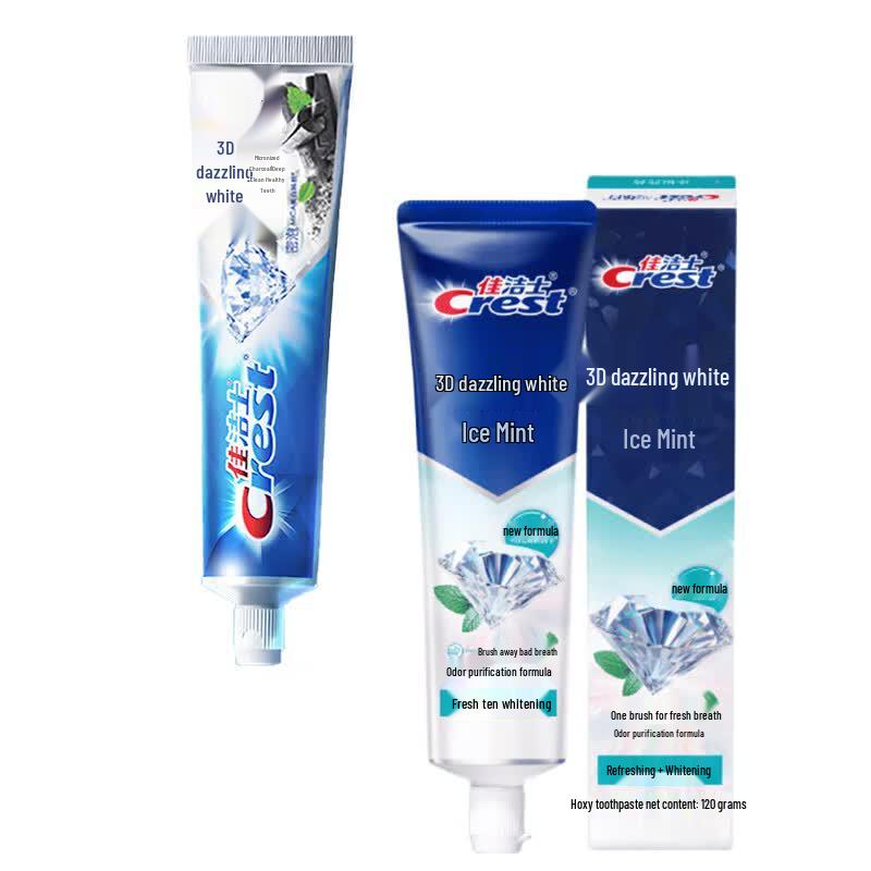 Crest 3D White Toothpaste Duo Pack