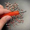 Valve Core Remover with 100 Pcs Car Truck Replacement TPMS Nickel Plated Tire Tyre Valve Stem Core Dual Single Head Valve Core Remover Tire Repair