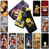 One Luffy Pieces Sanji Roronoa Zoro Silicone Phone Cover for Apple iPhone 17 Air 12 13 Pro Max Mini ProMax 7 + 8 Plus Soft Case