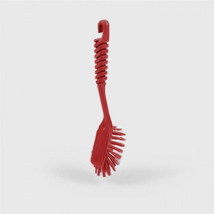 Hygiene Washing Up Brush Red
