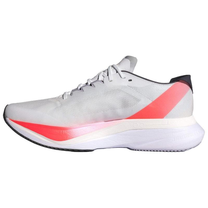 Adidas Adizero Boston 12 'White Aurora Solar Red' Sneakers IF9210