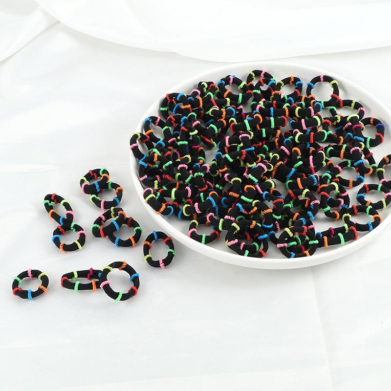 30/50/100 buc/Set Colorate Mici Elastice de Păr Fete Drăguțe Elastice de Păr cu Elasticitate Ridicată Accesorii de Păr pentru Copii Suport Coadă de Cal Bandă de Păr