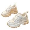 Inner heightening dad shoes women's tide 2025 new autumn mesh breathable versatile casual sports shoes