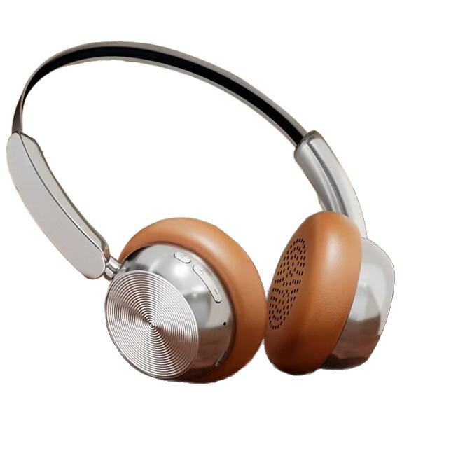 Bluetooth Retro Headband Headphones M20: Wireless, Noise-Cancelling, Universal Sports Headset for Students.