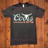 Coors and Cattle Unisex Tee In Black