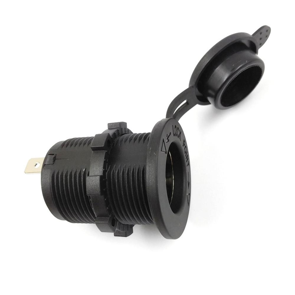 New 12V Cigarette Lighter Socket Power Outlet Socket Receptacle Car Motorcycle ATV