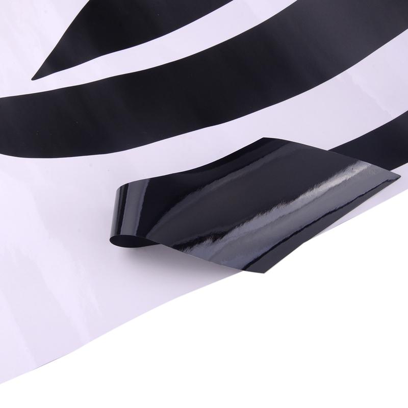 8pcs/set Car Front Upper Bumper Grille Sticker Molding Trim Decoration Fit For Honda Civic 2016 2017 2018   Matt Black