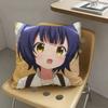 1pc Maya Jouga Anime Characters Pillow Case Fashion Square Pillowcase Bedroom Sofa Room Ins Decoration Leisure