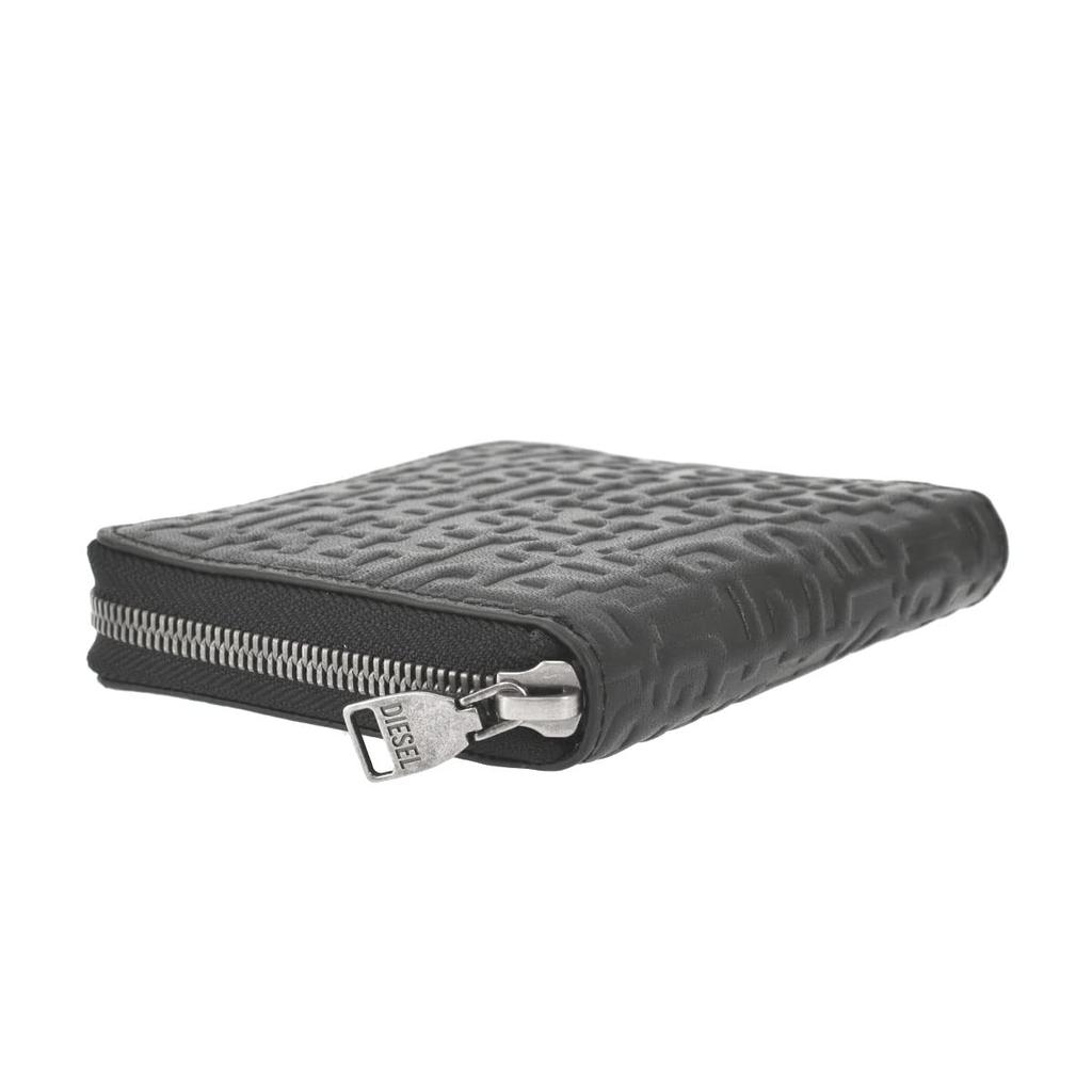 Diesel Men's Bifold Wallet, Black, X09337, P0556, T8004 [Parallel Import]