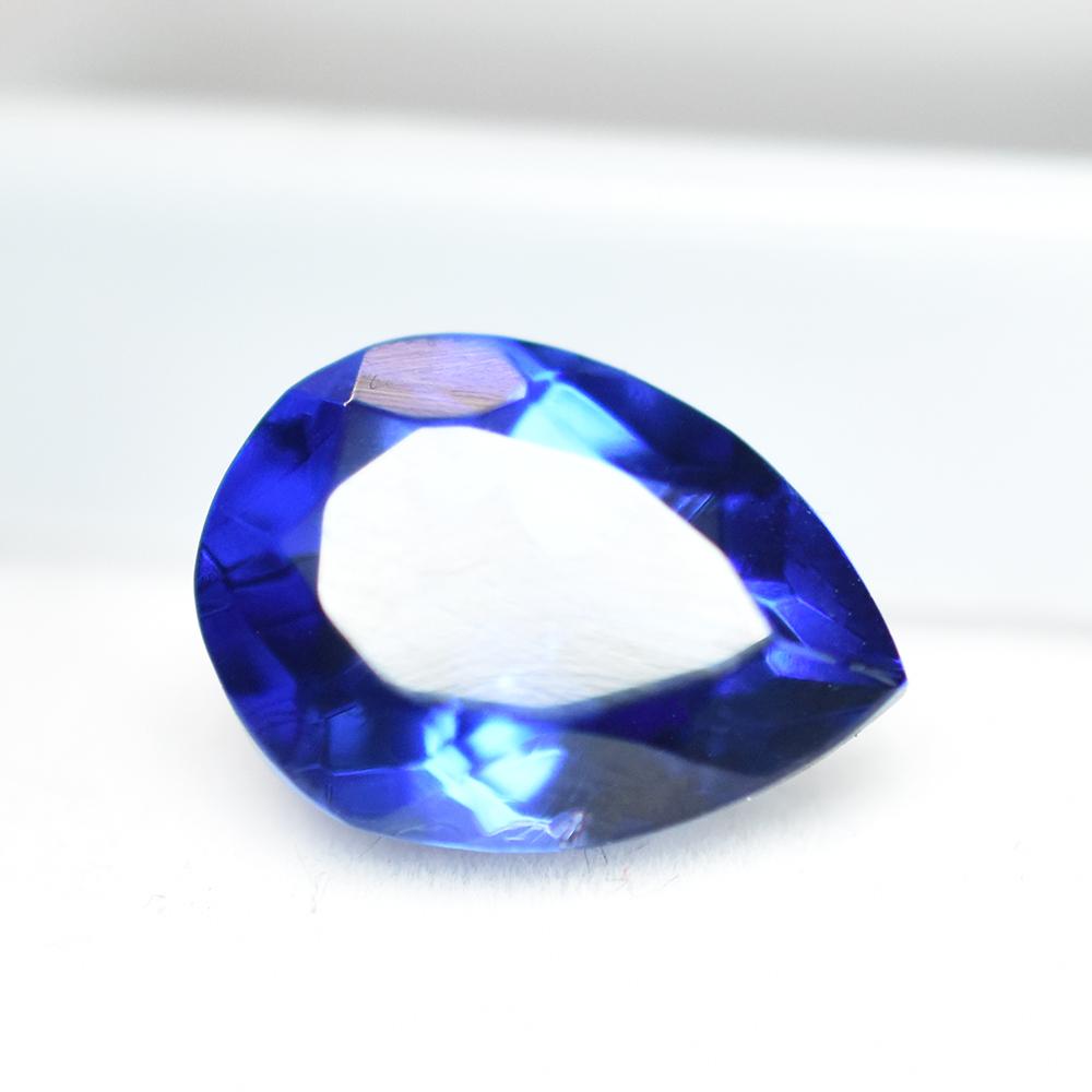 NATURAL Blue Sapphire 13x9mm Pear Cut CERTIFIED Loose Gemstone From Sri Lanka